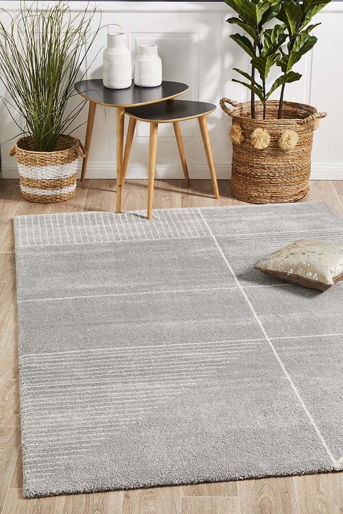 Piccadilly Rug 935 Silver