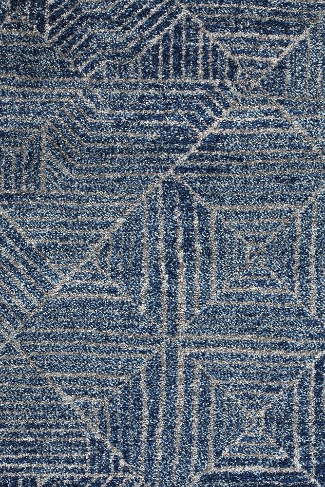 Regent Rugs Regent CONTEMPORARY NAVY ROUND RUG - Rugs On The Run